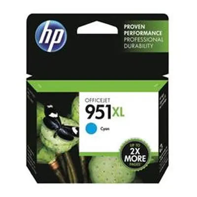 HP 951XL High Yield Cyan Original Ink Cartridge (CN046AE)