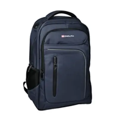 Monolith 15.6 Inch Commuter Laptop Backpack USB/Headphone Port Blue