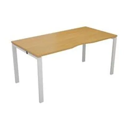 Cb 1 Person Bench 1600 X 800 Cut Out Nova Oak-White