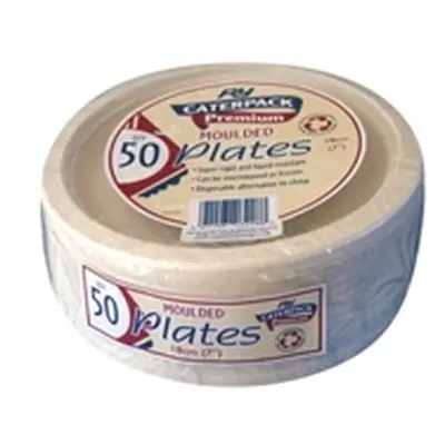 Super Rigid 7 Inch Biodegradable Plate (50 Pack) 3865