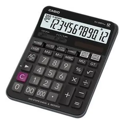 Casio DJ-120D Plus Desktop Calculator with Check - DJ-120DPLUS-W-EP