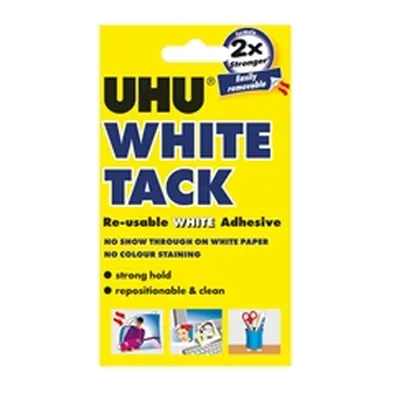 UHU White Tack 62g (12 Pack)