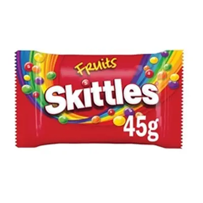 Skittles Chewy Sweets Fruit Flavoured Bag 45g (Pack of 36) 100548