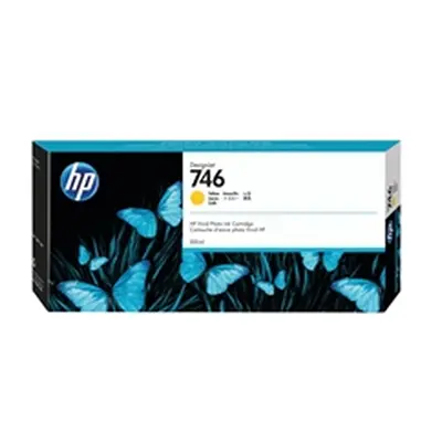 HP 746 DesignJet Ink Cartridge 300-ml Yellow P2V79A