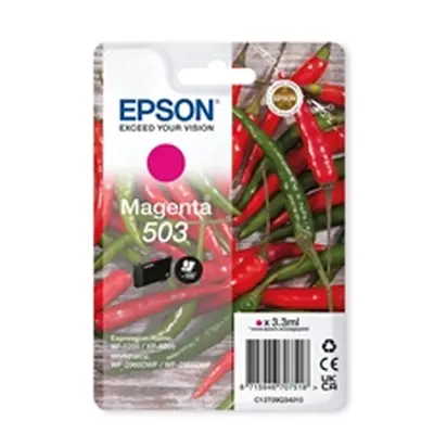 Epson 503 Ink Cartridge Chilli Magenta C13T09Q34010