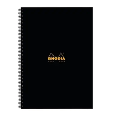 Rhodia Business Book A4 Wirebound Hardback 160 Pages Black (3 Pack)