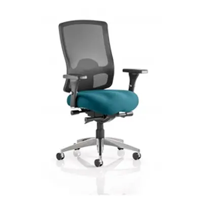 Regent Task Operator Chair Kingfisher Colour Seat With Arms