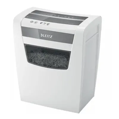 Leitz IQ Home Office Cross-Cut Paper Shredder P-4 White 80091000