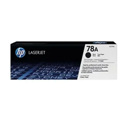 HP 78A Black Original LaserJet Toner Cartridge (CE278A)