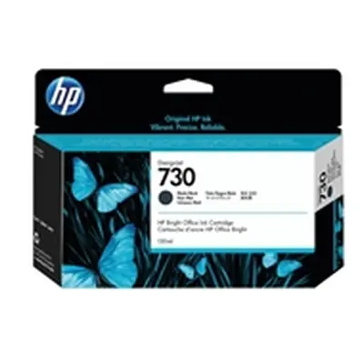 HP 730 DesignJet Ink Cartridge 130-ml Matte Black P2V65A