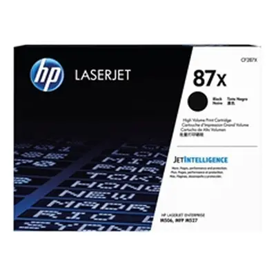 HP 87X High Yield Black Original LaserJet Toner Cartridge (CF287X)