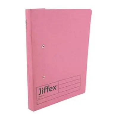 Rexel Jiffex Transfer File A4 Pink (50 Pack)