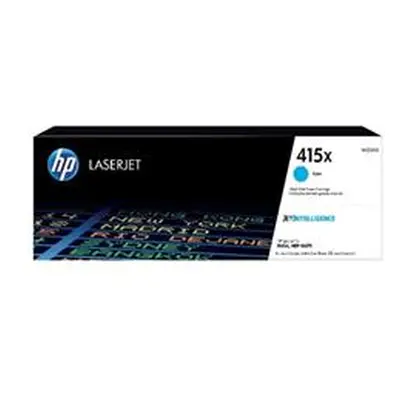 HP 415X Original LaserJet Toner Cartridge High Yield Cyan W2031X