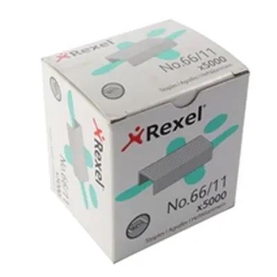 Rexel 66 Staples 11mm [Pack 5000] - 6070