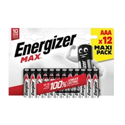 Energizer Max AAA Battery (Pack of 12) E303323400