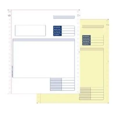 Custom Forms Sage 2 Part Dot Matrix Invoices (1000 Pack)