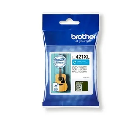 Brother LC421XLC Inkjet Cartridge High Yield Cyan LC421XLC