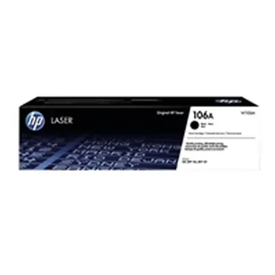 HP 106A Original Laser Toner Cartridge Black W1106A