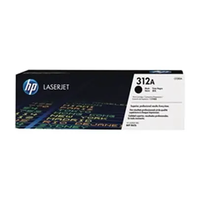 HP 312A Black Original LaserJet Toner Cartridge (CF380A)