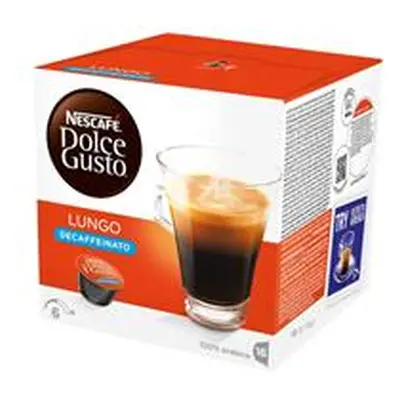 Nescafe Dolce Gusto Caffe Lungo Decaf 16 capsules (Pack 3) - NWT810