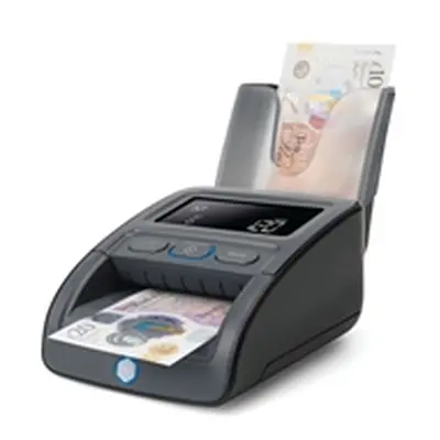 Safescan 155-S Auto Counterfeit Dectector with RS-100 Banknote Stacker