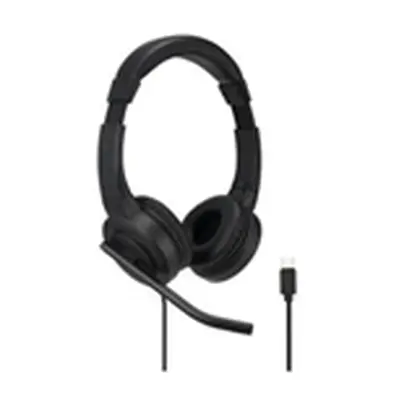 Kensington H1000 USB-C On-Ear Headband Wired Headset Black K83450WW