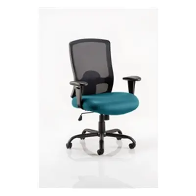 Portland HD Task Operator Chair Kingfisher Colour Seat With