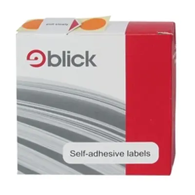 Blick Labels in Dispensers Round 19mm Blue (1280 Pack)