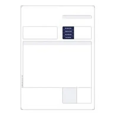 Custom Forms Sage 1-Part A4 Laser Invoices 90gsm (500 Pack)