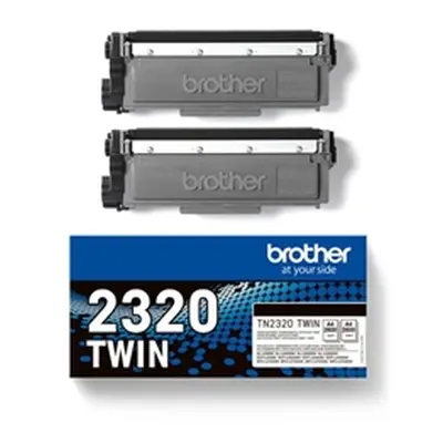 Brother TN-2320TWIN Toner Cartridge Twin Pack High Yield Black