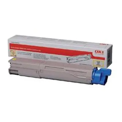 OKI 45862814 (Yield: 10,000 Pages) Yellow Toner Cartridge