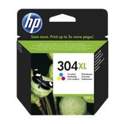 HP 304XL High Yield Tri-colour Original Ink Cartridge (N9K07AE)