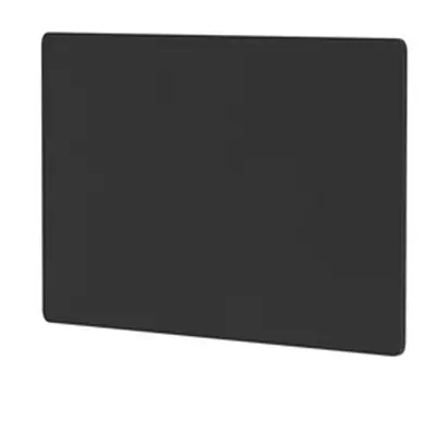 Air Screen for Back-to-Back Desk 1200x800mm Black Fabric