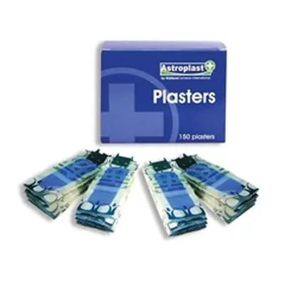 Wallace Cameron Blue Detectable Pilferproof Plasters (150 Pack)