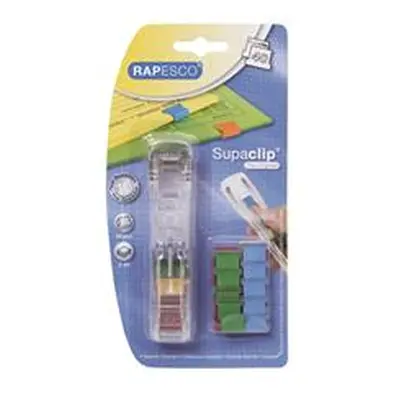 Rapesco Supaclip 40 Dispenser Multicoloured A25B