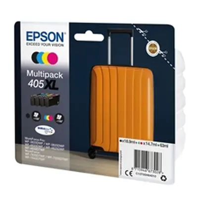 Epson 405XL Ink Cartridge DURABrite Ultra Suitcase CMYK C13T05H64010