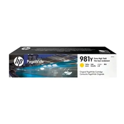 HP 981Y Extra High Yield Yellow Original PageWide Cartridge (L0R15A)