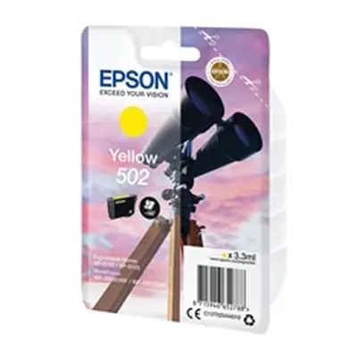 Epson Singlepack 502 Ink Yellow