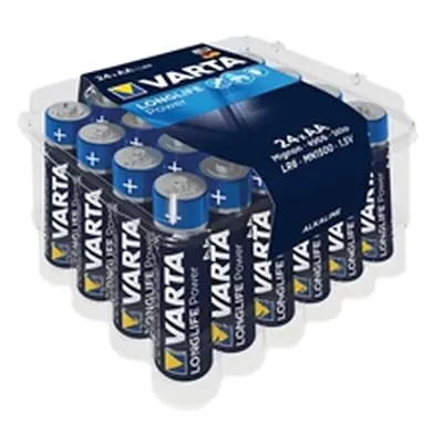 Varta Longlife Power AA Battery (24 Pack) 04906121124