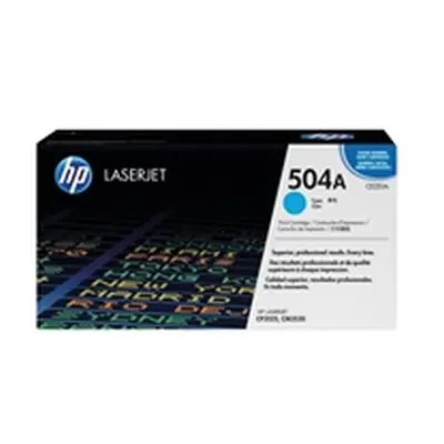 HP 504A Cyan Original LaserJet Toner Cartridge (CE251A)