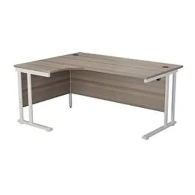 Allegro 1800 Crescent Cantilever Workstation LH - TWU1812LHRADGOWH