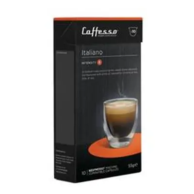 Caffesso Italiano Nespresso Compatible Coffee Pods (Pack of - NWT829