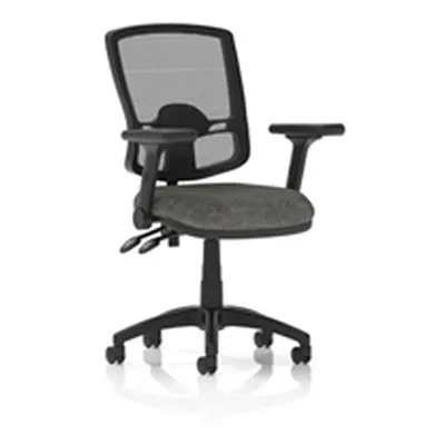 Eclipse Plus II Operator Chair Mesh Back Charcoal Seat Adjustable Arms