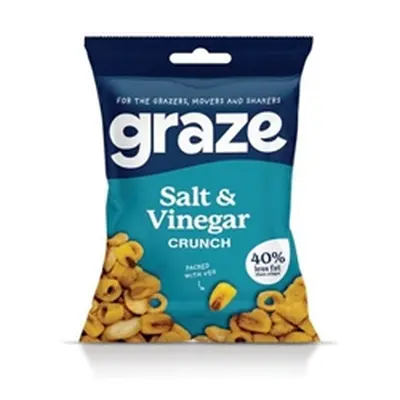 Graze Salt and Vinegar Crunch 35g Pack of 10 3844