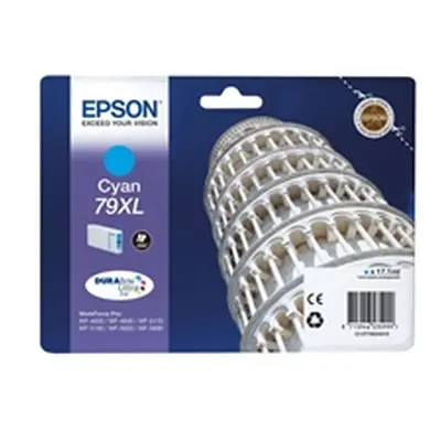 Epson 79XL Ink Cartridge Ink High Yield Tower of Pisa Cyan