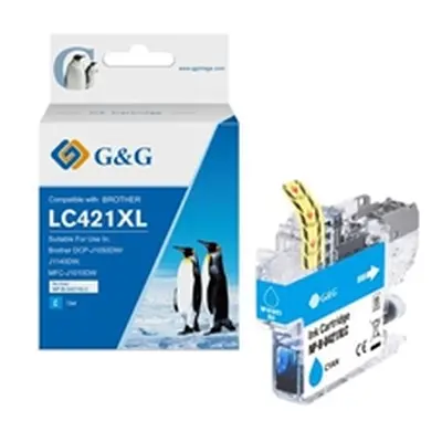 Alpa-Cartridge Compatible Brother LC421XLC Cyan Ink Cartridge