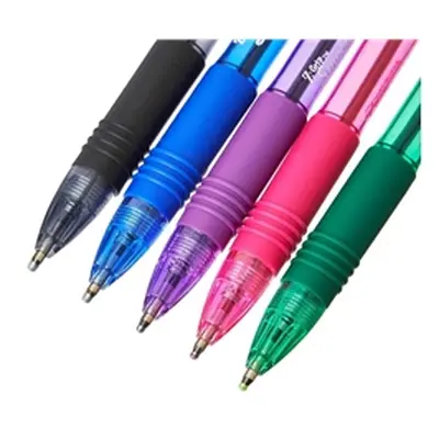 Zebra Z-Grip Smooth Retractable Ballpoint Pen Assorted PK5