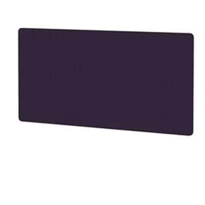 Air Screen for B2B Desk 1800x800mm Bespoke Tansy Purple Fabric