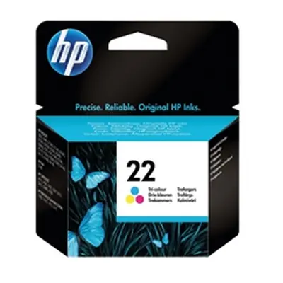 HP 22 Tri-colour Original Ink Cartridge (C9352AE)