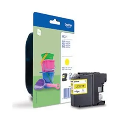 Brother LC221Y Inkjet Cartridge Yellow LC221Y